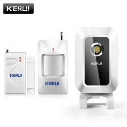 Kits KERUI M7 Welcome Chime Doorbell Wireless Infrared PIR Motion detector Sensor Doorbell Welcome Alarm Entry Doorbell