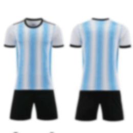 Soccer Sets/tracksuits Men's Tracksuits Light Plate Argentina Team Football Jersey Adult Training