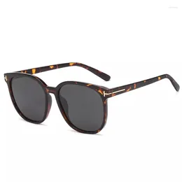 Sunglasses Fashion Polarised Women Men TR90 Vintage Oversized Square Sun Glasses For Male Brand Designer Shades Female UV400