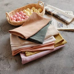 Table Mats Soft Napkin Cotton Mat Tea Towel El Cup Fabric Folding