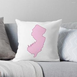 Pillow Jersey Home State Pink Throw Pillowcases Sitting