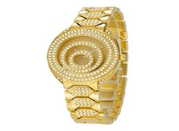 Ladies relógios de diamante relógios criativos 01234565734697