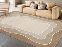 Carpets P4815 The Living Room Carpet Is A Modern And Minimalist With Full Loop Velvet