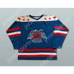 Gdsir Custom LEE FOGOLIN TEAM USA CANADA CUP HOCKEY JERSEY Top Ed S-M-L-XL-XXL-3XL-4XL-5XL-6XL