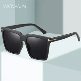 Sunglasses WOWSUN Trendy Oversized For Women Vintage Square Sun Glasses UV400 Protection 103