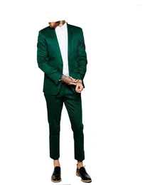 Men's Suits Suit Casual 2 Piece Blazer &Pants Slim Fit Men Coat Designer Jacket 2024