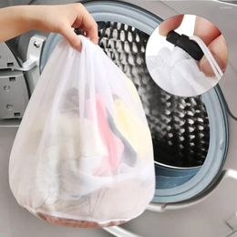 Laundry Bags Drawstring Wash Bag Fine Mesh Storage Pouch Care Accessories Bra Lingerie