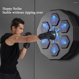 Wall Clocks Music Boxing Machine Target Intelligent Bluetooth Connection USB Agility Reaction Training Fitness Equipment