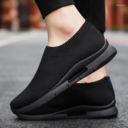 Casual Shoes Men's Light Running Jogging Breathable Women's Sneakers Slip On Loafer Shoe Unisex Sock