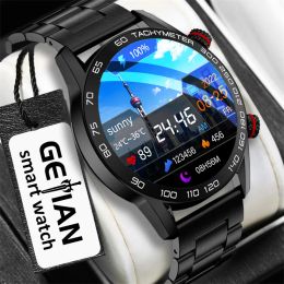 Watches 2022 Bluetooth Call Smart Watch Men AMOLED Screen Sport Fitness Watch Wireless Charging Custom Dial Luxury Smartwatch For Xiaomi