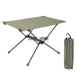 Camp Furniture Foldable Camping Table-Aluminum Lightweight Folding Table Portable Compact