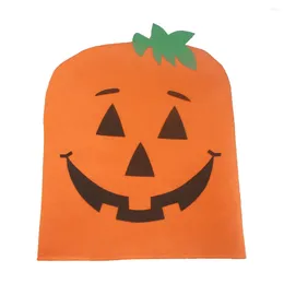 Chair Covers Halloween Cover Pumpkin Decor Seat Slipcover Stretch Sofa Protector