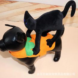 Dog Apparel Pet Black Transformations Supplies Halloween Funny Cat Clothing