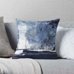 Pillow Blue White Abstract Throw Christmas Couch Pillows Sofa S