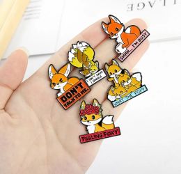 Brooches Pins Brooches I Am Busy Dont Talk To Me Enamel Pin For Women Fashion Dress Coat Shirt Demin Metal Funny Brooch Pins Badges Promoti