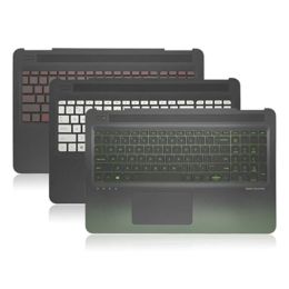 Cases New for Hp Omen 15ax 15dp 15bc Tpnq173 G35 Laptop Palmrest Upper Top Case Cover with Backlit Keyboard Touchpad 859735001