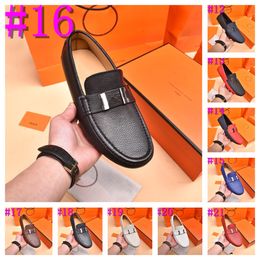 40Style luxurious Classic Metal Button Men's Designer Loafers Driving Shoes Moccasin Fashion Male Comfortable Flats Breathable Men Lazy ShoesSize 38-46