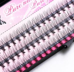 10D 010 Thickness C Curl Black Mink Individual Eyelashes Cluster False Eye Lashes Grafting Fake Extensions Tools1738512