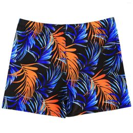Men's Swimwear Men Swimming Trunks Summer Beach Shorts Casual Print Quick-dry Soft Boardshorts Homewear Sleeping Short Pants Male