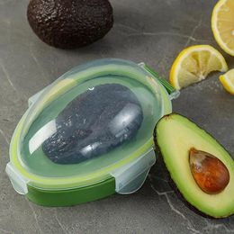 Storage Bottles 1/2/3Pcs Kitchen Food Box Avocado Space Saving Container Vegetable Organizer Reusable Fruit Containers Crisper