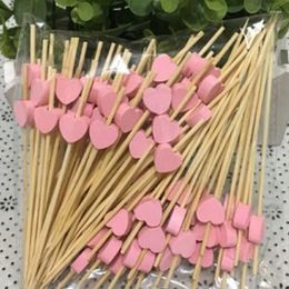 Forks 100 Counts Cocktail Sticks Toothpicks Party Supplies Frill Finger Fruits Sandwich Nibbles Home Wedding Cake Decor
