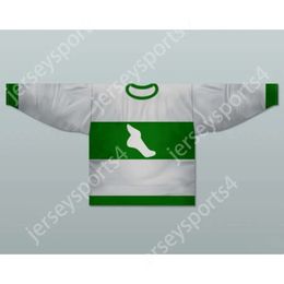 Gdsir Custom White MONTREAL SHAMROCKS 1901-09 HOCKEY JERSEY NEW Top Ed S-M-L-XL-XXL-3XL-4XL-5XL-6XL