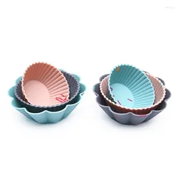 Baking Moulds 6pc/Set Silicone Cake Mould Muffin Cupcake DIY Decorating Tools Convenient Tool Dishes Cup