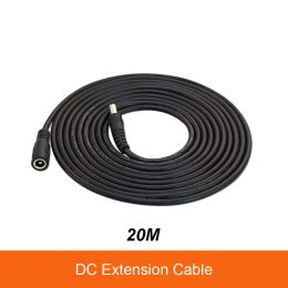 Accessories 20 Meters DC 12V Power 10M Extension Cable 5.5mmx2.1mm DC Plug For CCTV Camera 12 Volt Extension Cord