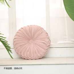 Pillow Round Throw Pumpkin Decortaive Or Use As Velet For Couch Bed Chair Floor 13x13inches