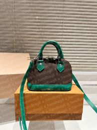 Designer handbag shoulder bag luxury women's crossbody leather fashion handbag lychee handbag mini bag fashion bag shell bag