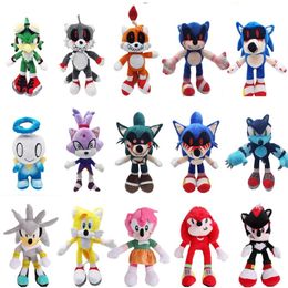 Horror Plush Butterfly zabawka Sonic Pluszowy zarobek 30 cm Super Plush Doll Sony Tarsnak Hedgehog Doll Miękka zabawka Wokaloid niestandardowy Pluszowy prezent świąteczny Pluszowa zabawka dla chłopca