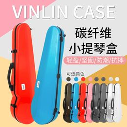 IRIN VB-40 Carbon Fiber Case Box for 4/4 Violin Ultra Light Weight Lage with Waterproof Violin Backpack High End Composite