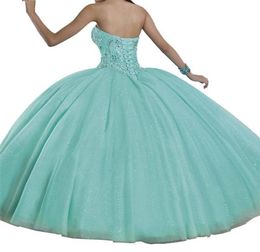 Quinceanera Vestidos Sexy Deep V Collar Grede