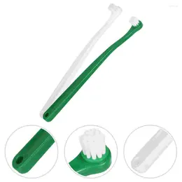 Dog Apparel 4Pcs Portable Cat Toothbrush Handheld Convenient For Puppy Kitten