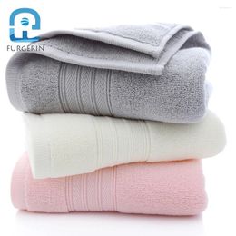 Towel FURGERIN Microfiber Hair Absorbent Bath For Adults Cotton Face Towels Bathroom Beach Pure Color El/home