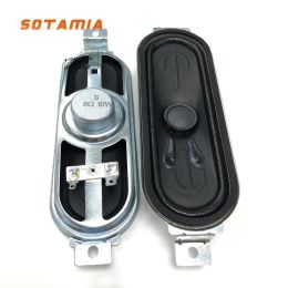 Speakers SOTAMIA 2Pcs LED LCD TV Speaker 8Ohm 10W Ultrathin Speaker DIY TV Monitor Computer Advertising Machine Maintenance Replacement