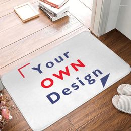 Carpets Custom Customise Unique Exclusive Gift Giving Bath Mat Your Own Design Doormat Living Room Carpet Outdoor Rug Home Decoration