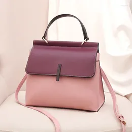Shoulder Bags Retro Western Style Handbag 2024 Fashion Simple Atmosphere One-shoulder Messenger Bag Trendy Personality Women's