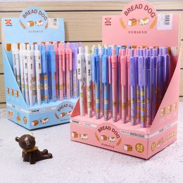 Pencils 40 pcs/lot Creative Bread Cat Dog Mechanical Pencil Cute Student Automatic Pen For Kid School Office Supply Promotional gifts