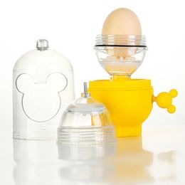 2024 Hand Powered Golden Egg Maker Inside Mixer Kitchen Cooking Gadget Portable Egg Cooker Tool Egg Scrambler Shaker Kitchen Toolsfor Portable Kitchen Tools