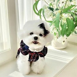 Dog Apparel For Terrier Autumn Small Medium Clothes Clothing Winter Dogs Puppy Yorkshire Costumes Pet Luxurious Shirt Dresses