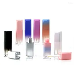 Storage Bottles 1Pcs 5ML Empty Lip Gloss Tubes Pink Gradient Black DIY Liquid Lipstick Lipgloss Tube Wholesale