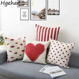 Pillow 45 Covers Print Ins Living Room Sofa Throw Cover Office Seats Case Soft Washable Decorative Pillowcase