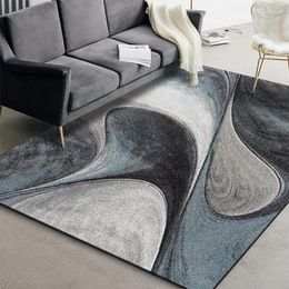 Carpets Modern Nordic Grey Series 3D For Living Room Bedroom Area Rugs Home Decorate Floor Rug DT11