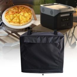 Tools Pizza Oven Cover Grill With Storage Pockets Square Outdoor Microwave