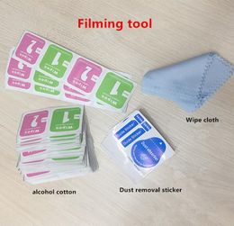 Alcohol bag for mobile phone film twopiece alcohol wipe for screen cleaning cloth wet and dry4971087
