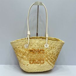 Designer Bag Loewew Bag Woven Tote Beach Bag Rattan Straw Purse Shoulder Bag Casual Large Shopping Bag Wallet Capacity Wicker Women Leaves Lady Crossbody 115