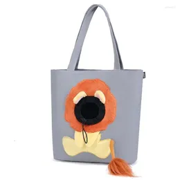 Cat Carriers Tote Bag For Puppy Or Pet Head-out Cats Cartoon Theme