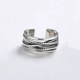 Wedding Rings Bohemian Vintage Lines For Women Charm Ring Party Fashion Jewellery Gifts