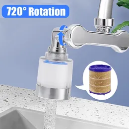 Bathroom Sink Faucets Universal Faucet Purifier 720° Rotation Extender Water Filter Splash-proof Saving Kitchen Adjustable Tap